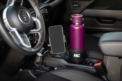 Rough Country J5054 2 in 1 Expanding Cup and Phone Holder