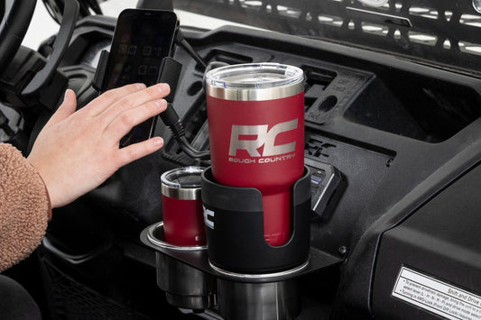 Rough Country J5054 2 in 1 Expanding Cup and Phone Holder