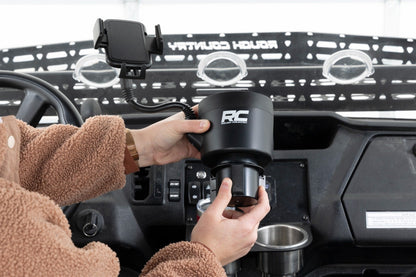 Rough Country J5054 2 in 1 Expanding Cup and Phone Holder