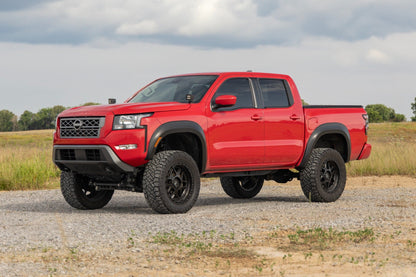 Rough Country S-N12200-KAD Fender Flares | Sport | KAD Gun Metal | Nissan Frontier 2WD/4WD (2022-2025)