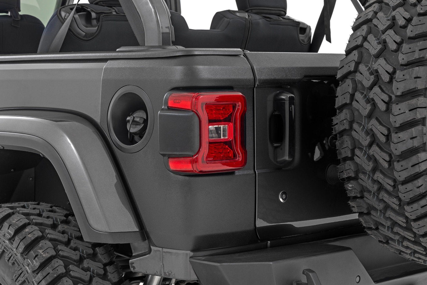 Rough Country TC13026 Trail Cladding | Rear Corners | Jeep Wrangler JL/Wrangler Unlimited (18-25)