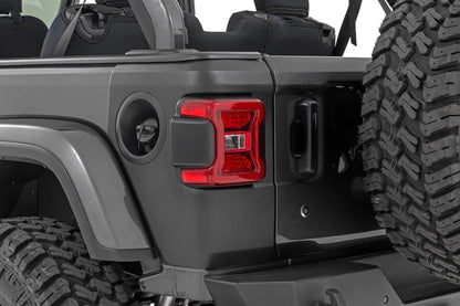 Rough Country TC13026 Trail Cladding | Rear Corners | Jeep Wrangler JL/Wrangler Unlimited (18-25)