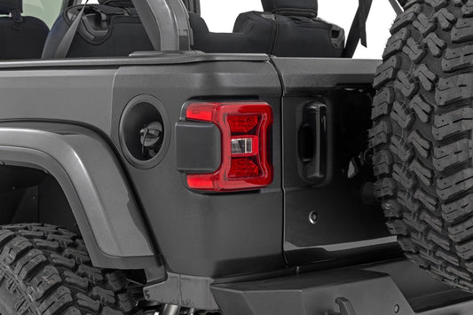Rough Country TC13026 Trail Cladding | Rear Corners | Jeep Wrangler JL/Wrangler Unlimited (18-25)