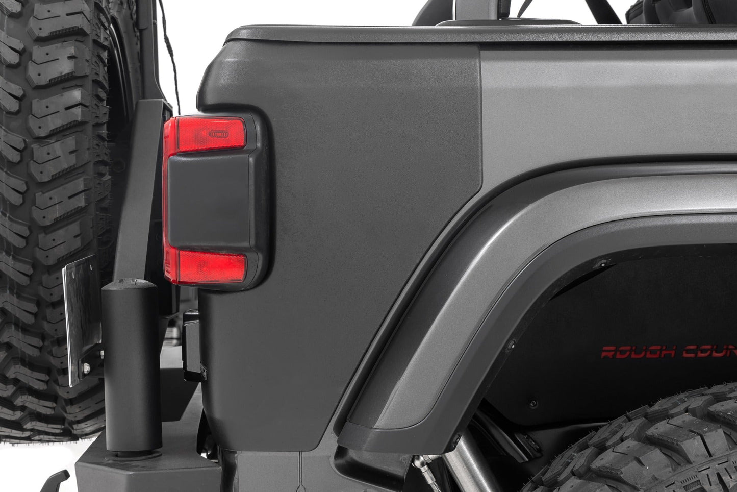 Rough Country TC13026 Trail Cladding | Rear Corners | Jeep Wrangler JL/Wrangler Unlimited (18-25)