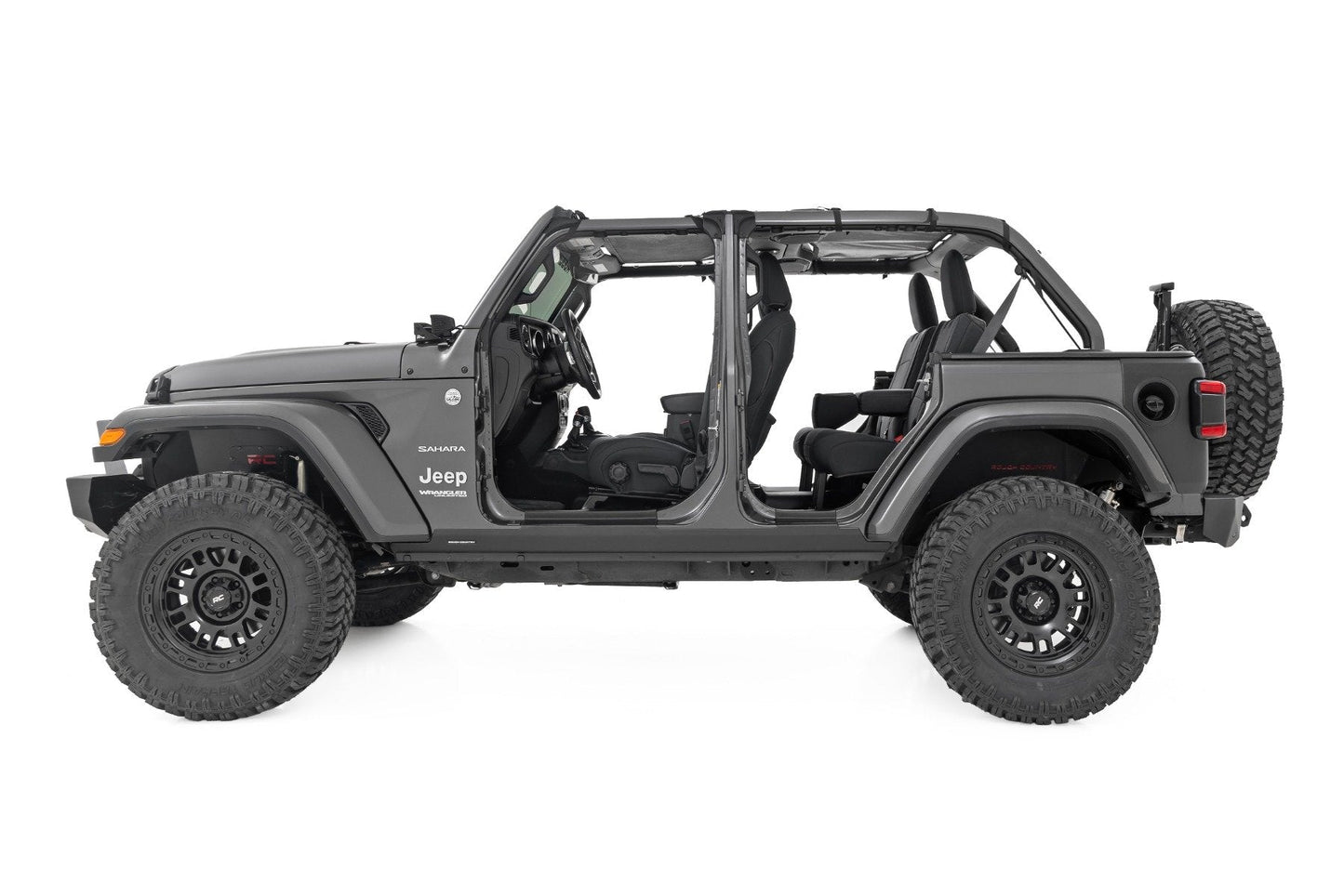 Rough Country TC13026 Trail Cladding | Rear Corners | Jeep Wrangler JL/Wrangler Unlimited (18-25)