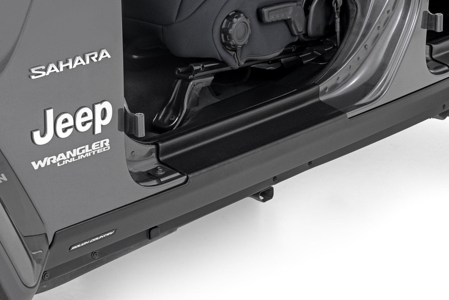 Rough Country TC13024 Trail Cladding | Rocker Sill Plates | Jeep Wrangler Unlimited 4WD (2018-2025)