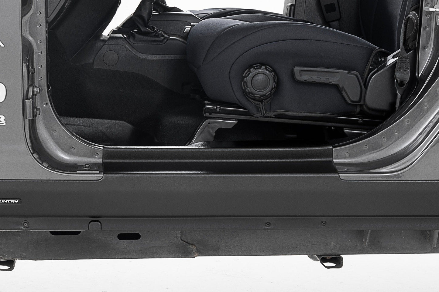 Rough Country TC13024 Trail Cladding | Rocker Sill Plates | Jeep Wrangler Unlimited 4WD (2018-2025)