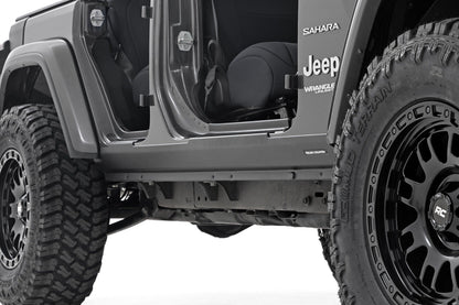 Rough Country TC13024 Trail Cladding | Rocker Sill Plates | Jeep Wrangler Unlimited 4WD (2018-2025)