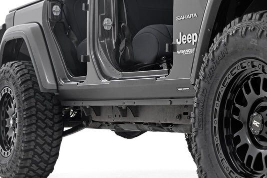 Rough Country TC13024 Trail Cladding | Rocker Sill Plates | Jeep Wrangler Unlimited 4WD (2018-2025)