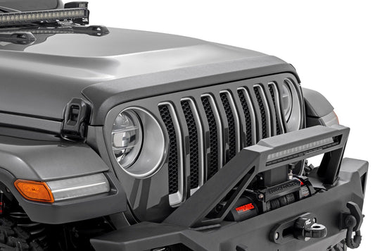 Rough Country TC105202 Trail Cladding | Hood Protector | Jeep Wrangler JL/Wrangler Unlimited (18-25)