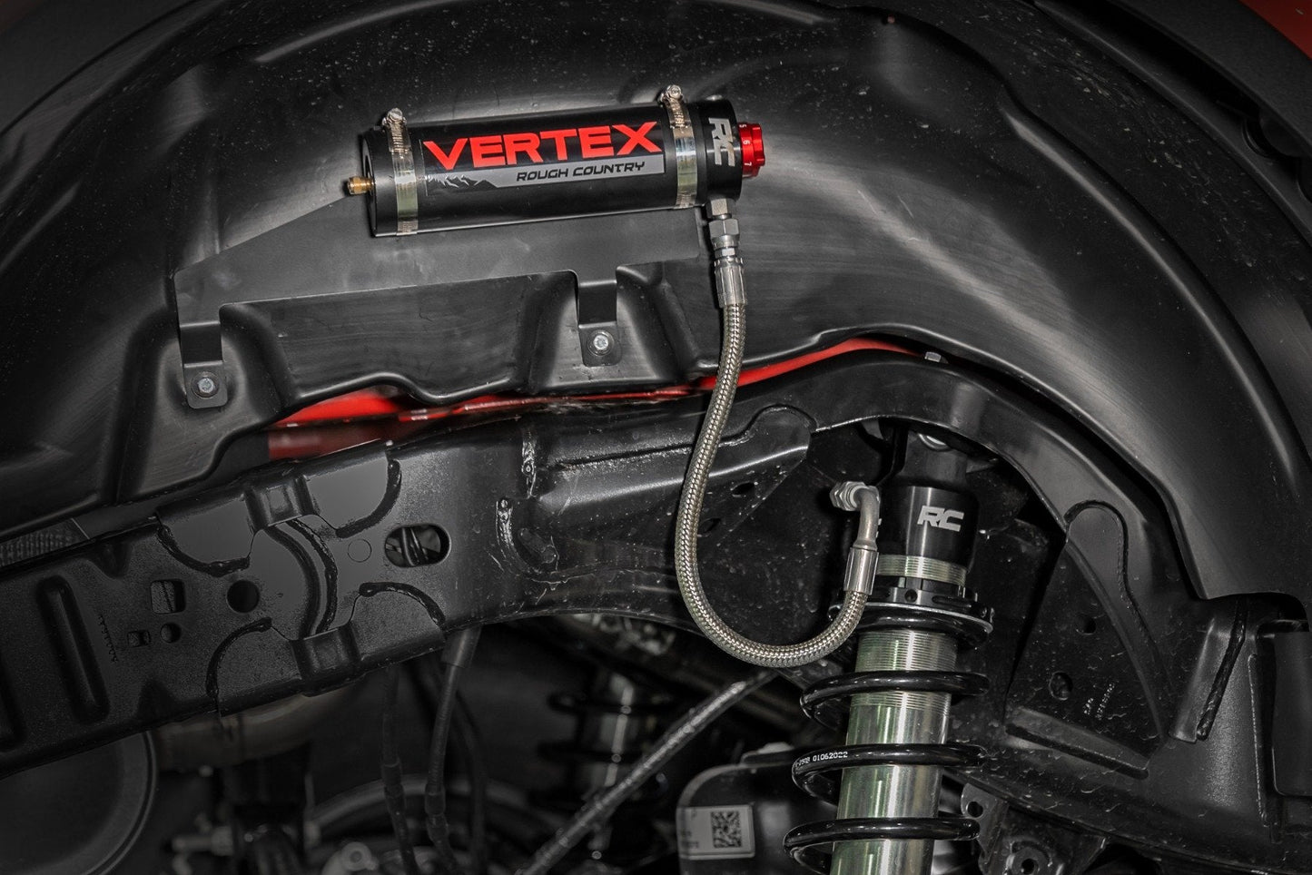 Rough Country 699053 Vertex 2.5 Adjustable Coilovers | Rear | 7" | Ford Bronco 4WD (2021-2025)