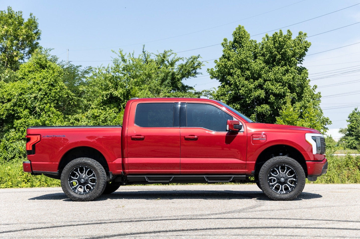 Rough Country 40900 3 Inch Lift Kit | Forged UCA | Ford F-150 Lightning 4WD (2022-2025)