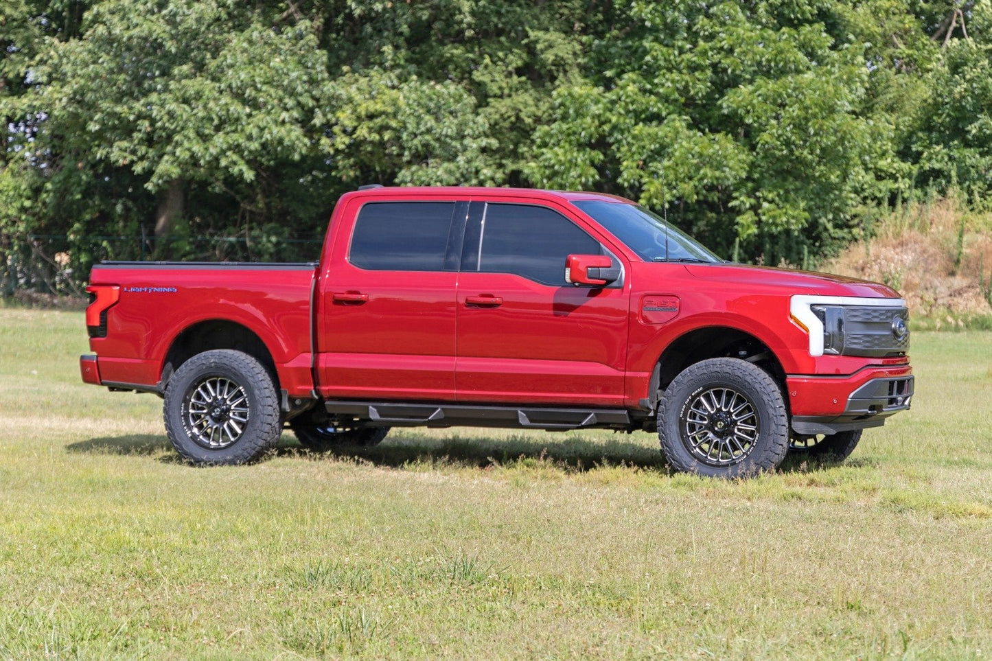 Rough Country 40900 3 Inch Lift Kit | Forged UCA | Ford F-150 Lightning 4WD (2022-2025)