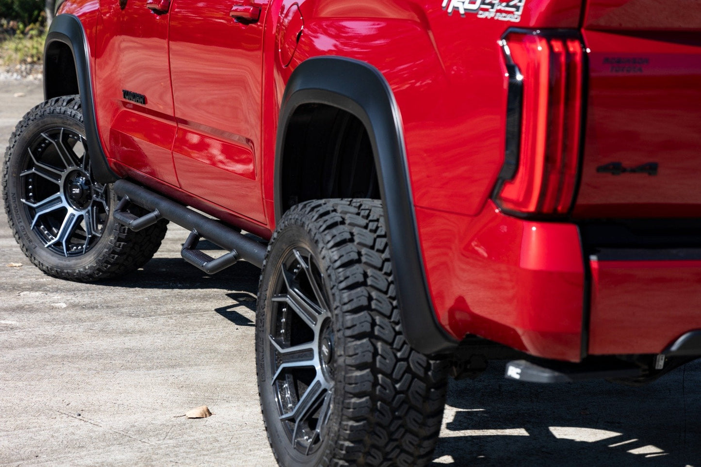 Rough Country 72002B Nerf Steps | Cab Length | Crew Max | Toyota Tundra 2WD/4WD (2022-2025)