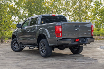 Rough Country RCF1981CCB Nerf Steps | Cab Length | Crew Cab | Ford Ranger 2WD/4WD (2019-2025)