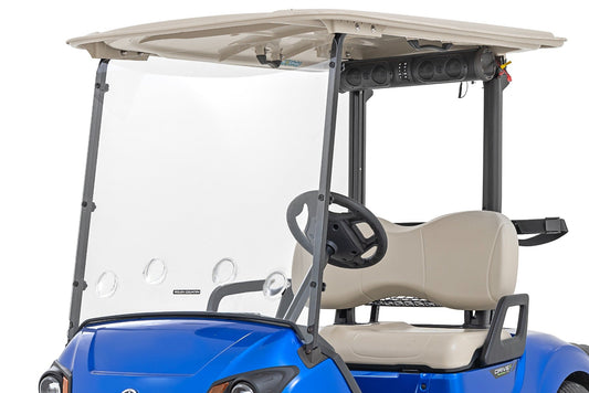 Rough Country 98202240 Vented Full Windshield | Scratch Resistant | Yamaha Drive2