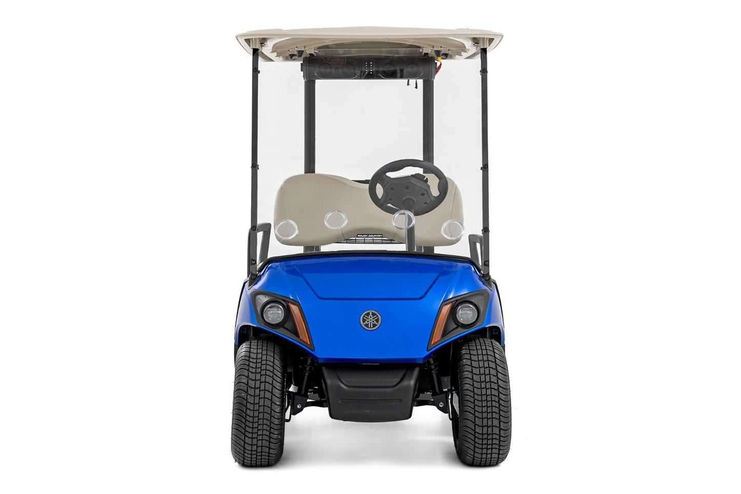 Rough Country 98202240 Vented Full Windshield | Scratch Resistant | Yamaha Drive2