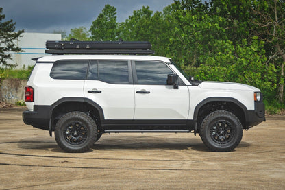 Rough Country 41014 BA2 Running Boards | Side Step Bars | Toyota Land Cruiser 4WD (2024-2025)