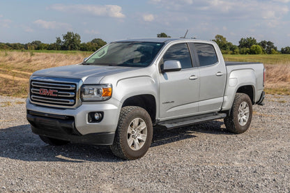 Rough Country SRB151977A HD2 Aluminum Running Boards | Crew Cab | Chevy/GMC Canyon/Colorado (15-26)