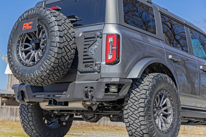 Rough Country 51082 License Plate Relocation Bracket | Ford Bronco 4WD (2021-2025)