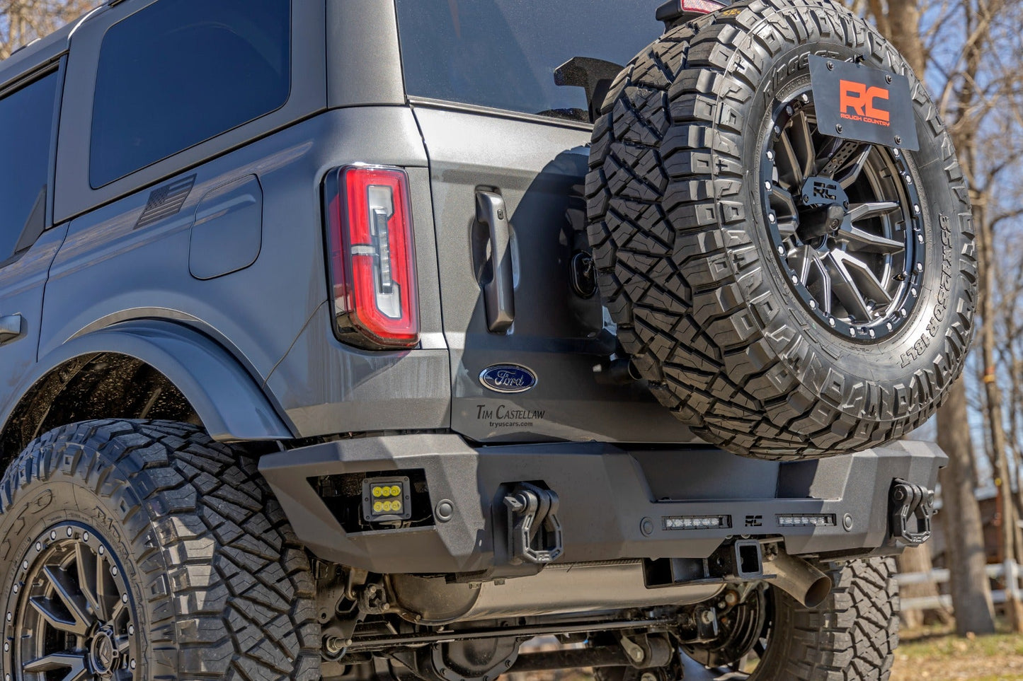 Rough Country 51090 Rear Bumper | Ford Bronco 4WD (2021-2025)