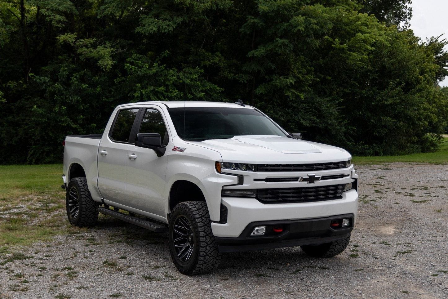 Rough Country HS10010-GJI Hood Scoop | GJI Shadow Gray | Chevy Silverado 1500 2WD/4WD (2019-2026 & Classic)