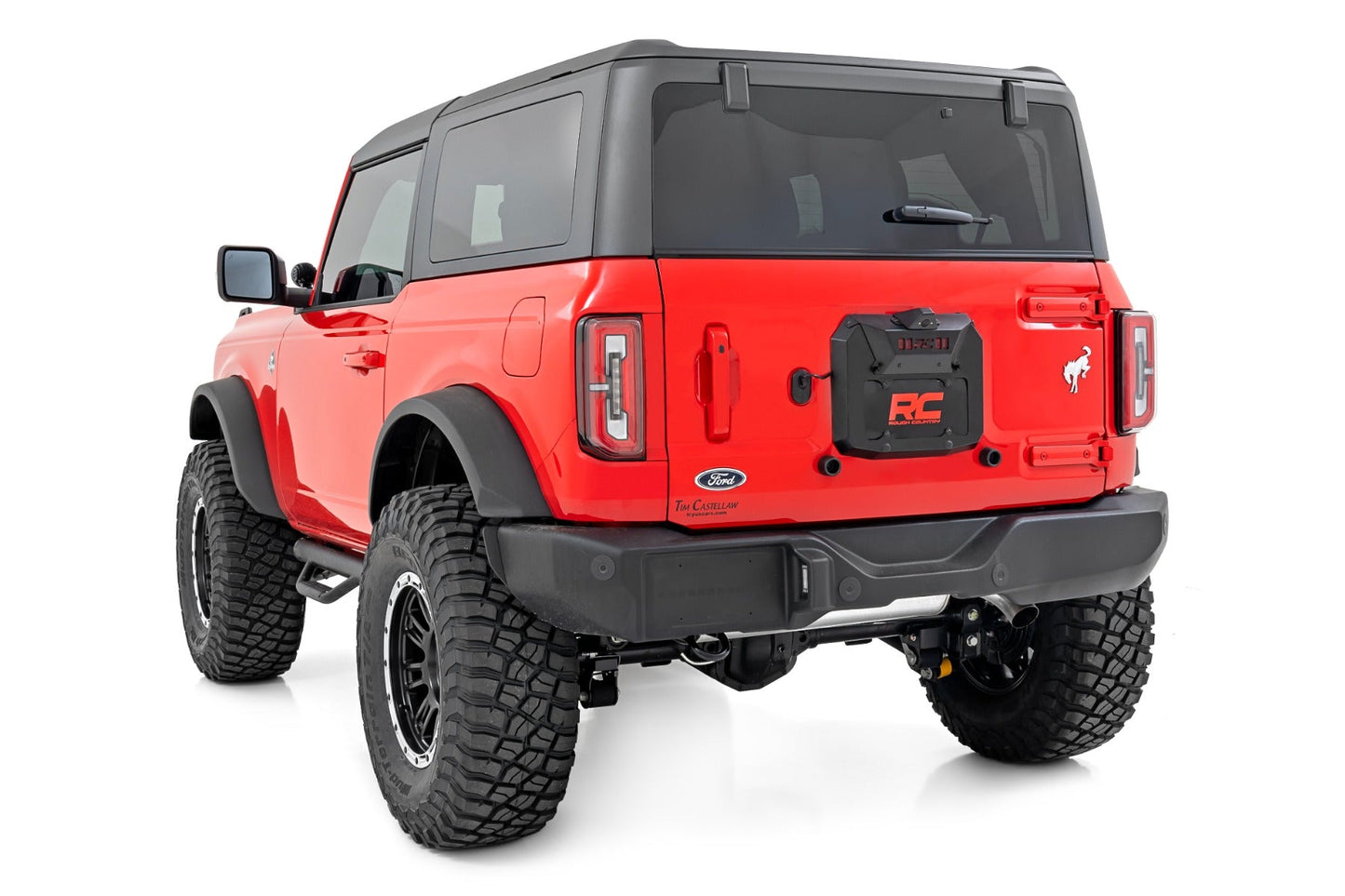 Rough Country 51125 Spare Tire Carrier Delete Kit | Ford Bronco 4WD (2021-2025)