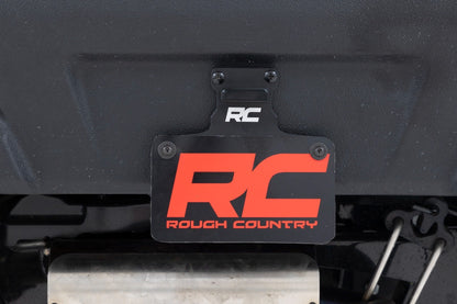 Rough Country 99058 Universal License Plate Bracket | LED Lighted