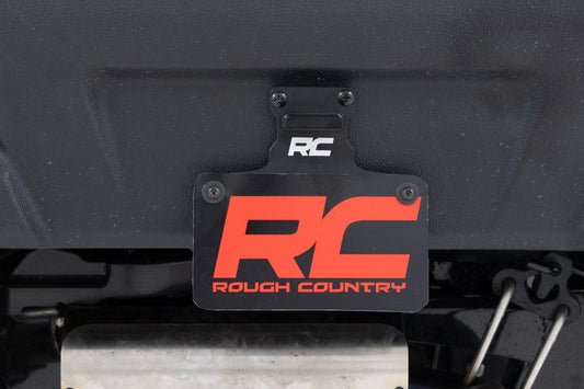 Rough Country 99058 Universal License Plate Bracket | LED Lighted