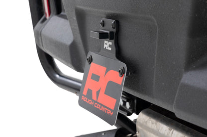Rough Country 99058 Universal License Plate Bracket | LED Lighted