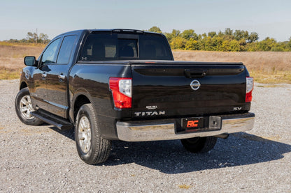 Rough Country SRB041785A HD2 Aluminum Running Boards | Crew Cab | Nissan Titan 2WD/4WD (2004-2024)