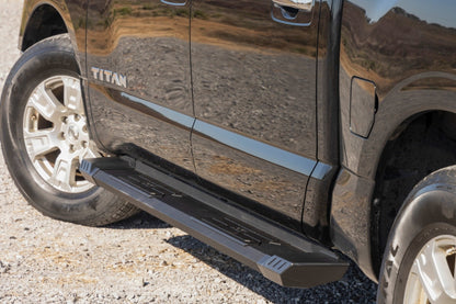 Rough Country SRB041785A HD2 Aluminum Running Boards | Crew Cab | Nissan Titan 2WD/4WD (2004-2024)
