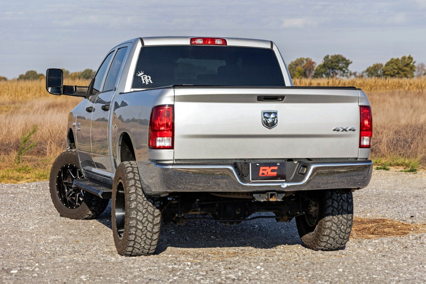 Rough Country SRB091777A HD2 Running Boards | Quad Cab | Ram 1500/2500/3500 2WD/4WD (2010-2025 & Classic)