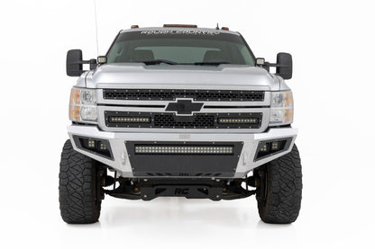 Rough Country 71062 LED Light Kit | Ditch Mount |  3" OSRAM | Wide | Chevy 1500 & Chevy/GMC 2500HD/3500HD (07-14)
