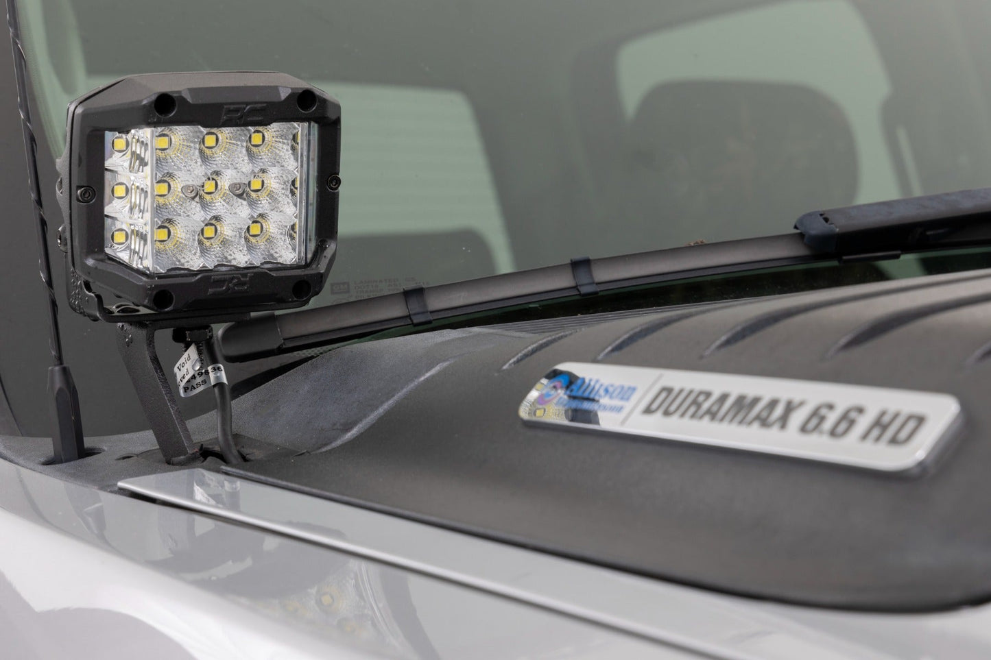Rough Country 82059 LED Light Kit | Ditch | 2" Spectrum Pair | Spot | Chevy 1500 & Chevy/GMC 2500HD/3500HD (07-14)