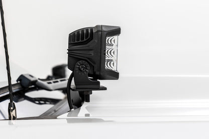 Rough Country 71053 LED Ditch Light Kit | 2in Black Pair | Flood | Chevy/GMC 1500 (14-18 & Classic)