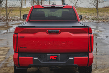 Rough Country 51514551 Powered Retractable Bed Cover | 5'7" Bed | Toyota Tundra 2WD/4WD (2022-2025)