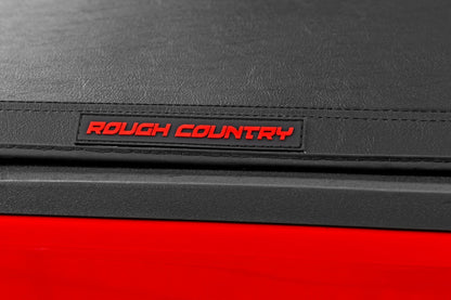 Rough Country 41620500A Soft Tri-Fold Bed Cover | 5' Bed | Jeep Gladiator JT 4WD (2020-2025)