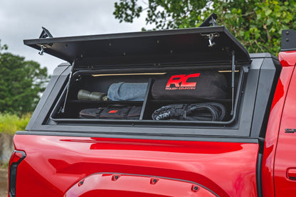 Rough Country 734075 Bed Cap Side Shelf Storage Bin | Passengers Side | Toyota Tacoma (16-26)