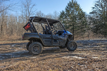 Rough Country 94011 Whip Mount | Cage | 4' Multl-Color LED Whip Pair | Kawasaki Teryx4 800