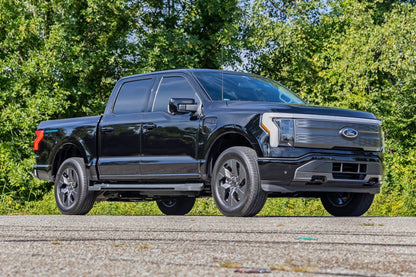 Rough Country 52006 3/4 Inch Front Leveling Kit | Lowers Rear 1.5 Inches | Ford F-150 Lightning (22-25)