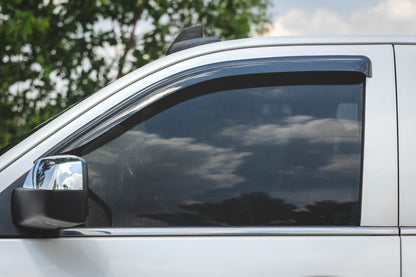 Rough Country 911418 Side Window Deflectors | Tape On Rain Guard | Chevy/GMC 1500/2500HD/3500HD 2WD/4WD