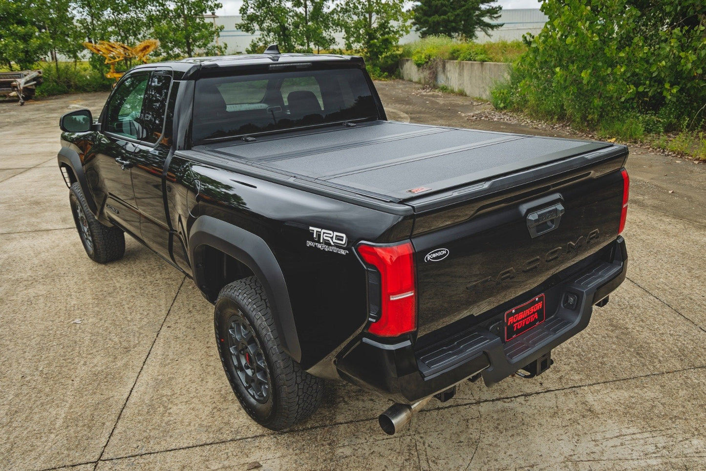 Rough Country 49420650 Hard Tri-Fold Flip Up Bed Cover | 6' Bed | Toyota Tacoma 2WD/4WD (2024-2026)
