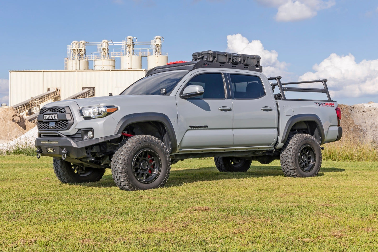 Rough Country 74201ARED Red Forged Upper Control Arms | 3.5" Of Lift | Toyota 4Runner (10-24)/Tacoma (05-23)