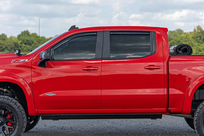Rough Country 811924 Side Window Deflectors | In Channel Rain Guard | Chevy/GMC 1500/2500HD/3500HD (19-26 & Classic)