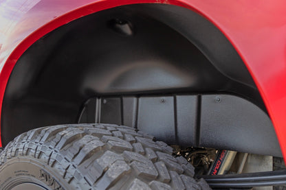 Rough Country 4519A Rear Wheel Well Liners | Chevy Silverado 1500 2WD/4WD (2019-2026 & Classic)