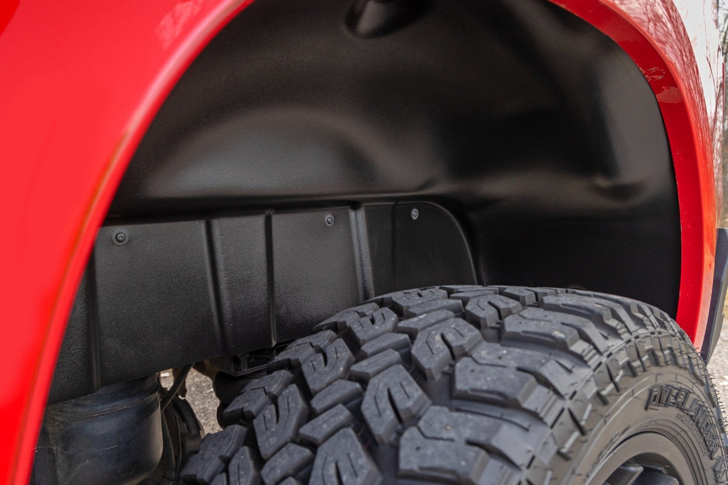 Rough Country 4519A Rear Wheel Well Liners | Chevy Silverado 1500 2WD/4WD (2019-2026 & Classic)