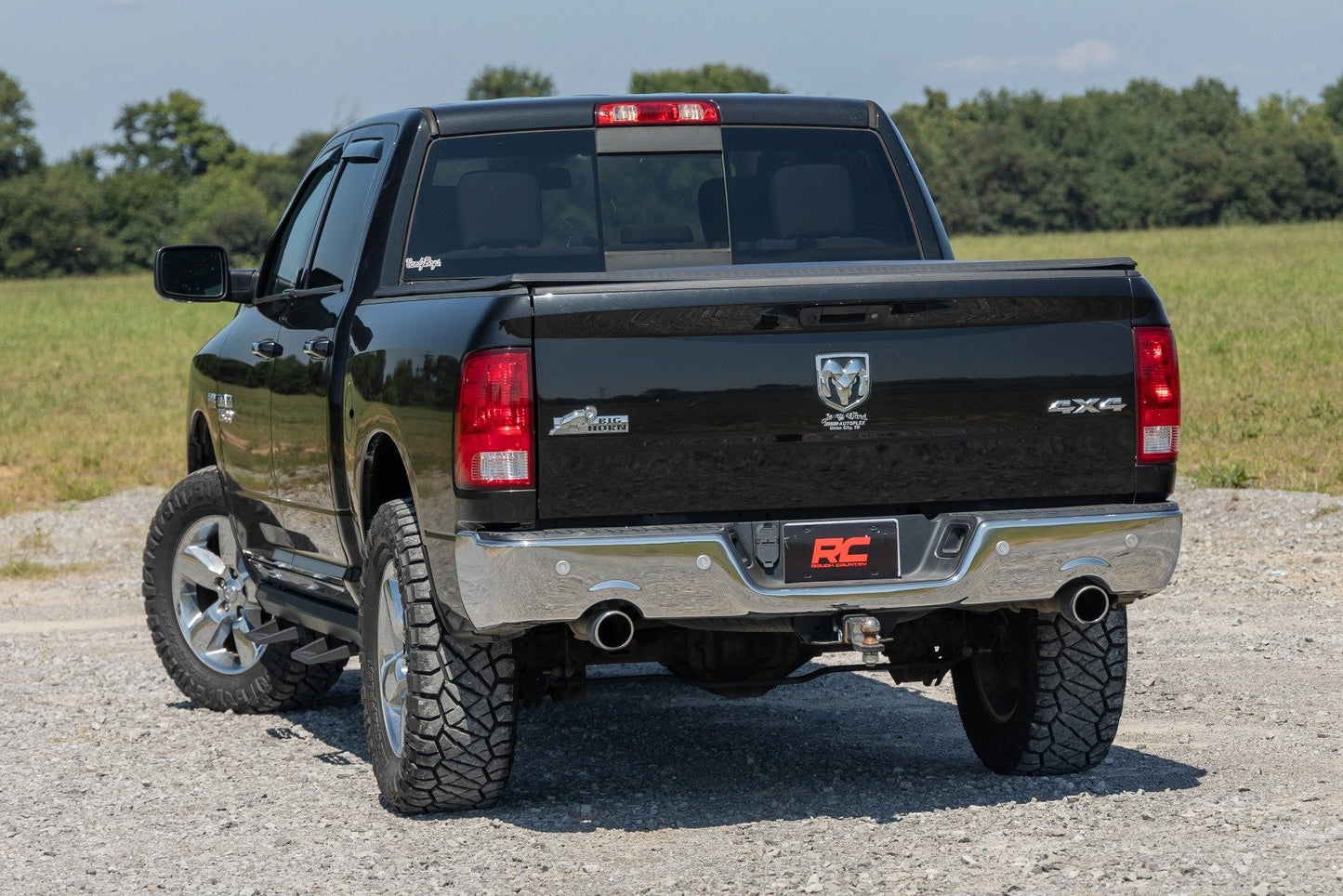 Rough Country 31015 SRL2 Adj Aluminum Step | Crew Cab | Ram 1500/2500/3500 2WD/4WD (2010-2018 & Classic)