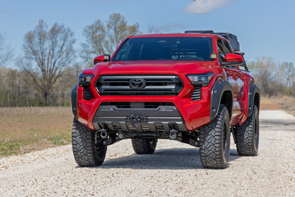 Rough Country 72102 LED Light Kit | Ditch Mount | 2" Black Pair | Flood | Toyota Tacoma (24-25)