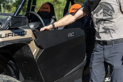 Rough Country 93121 Aluminum Lower Half Doors | Rear | Polaris RZR XP 4 1000/RZR XP 4 Turbo S